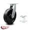 Service Caster 10'' Extra Heavy Duty Phenolic Wheel Swivel Caster with Swivel Lock CRAN-SCC-KP92S1030-PHR-BSL - alternate 5
